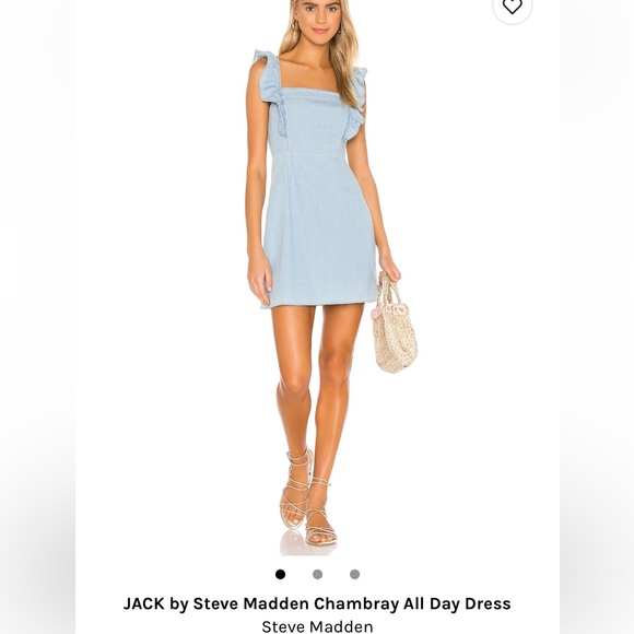 Jack by Steve Madden Chambray Dress - Size 6 - Picture 1 of 5